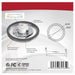 Flush Mount Nuvo 62-1713 Blink Pro - 11W - 7in - LED Fixture - CCT Selectable - Round Shape - Brushed Nickel Finish - 120V Nuvo