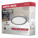Flush Mount Nuvo 62-1713 Blink Pro - 11W - 7in - LED Fixture - CCT Selectable - Round Shape - Brushed Nickel Finish - 120V Nuvo