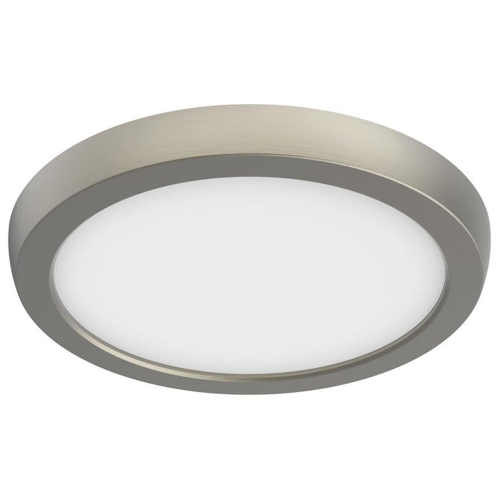 Flush Mount Nuvo 62-1713 Blink Pro - 11W - 7in - LED Fixture - CCT Selectable - Round Shape - Brushed Nickel Finish - 120V Nuvo