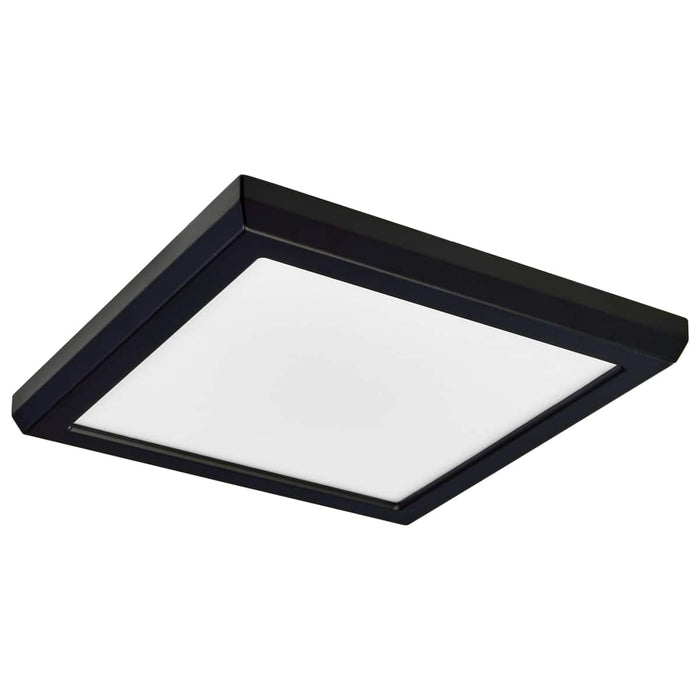 Flush Mount Nuvo 62-1715 Blink Pro - 11W - 7in - LED Fixture - CCT Selectable - Square Shape - Black Finish - 120V Nuvo