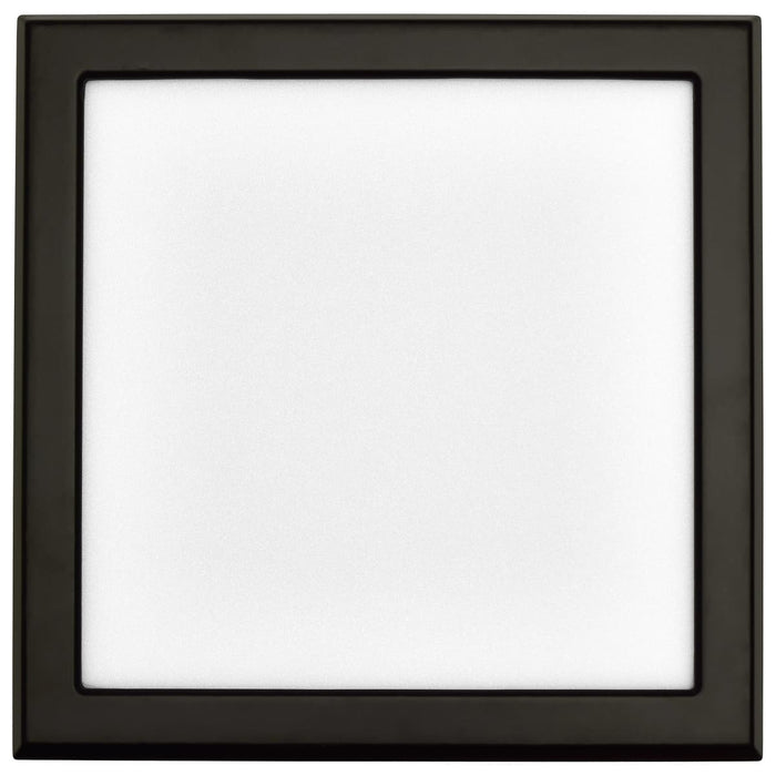 Flush Mount Nuvo 62-1715 Blink Pro - 11W - 7in - LED Fixture - CCT Selectable - Square Shape - Black Finish - 120V Nuvo