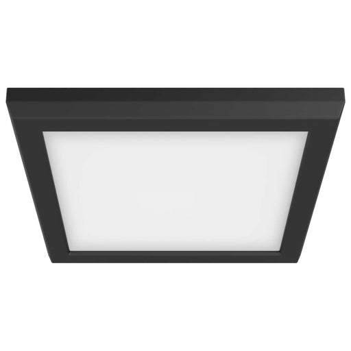 Flush Mount Nuvo 62-1715 Blink Pro - 11W - 7in - LED Fixture - CCT Selectable - Square Shape - Black Finish - 120V Nuvo