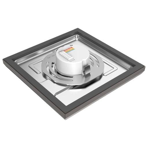 Flush Mount Nuvo 62-1716 Blink Pro - 11W - 7in - LED Fixture - CCT Selectable - Square Shape - Bronze Finish - 120V Nuvo