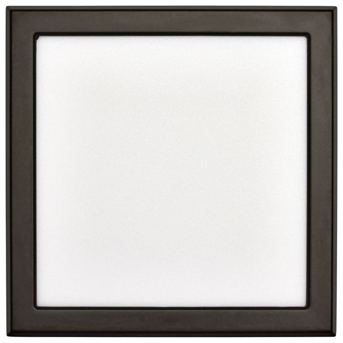 Flush Mount Nuvo 62-1716 Blink Pro - 11W - 7in - LED Fixture - CCT Selectable - Square Shape - Bronze Finish - 120V Nuvo
