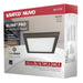 Flush Mount Nuvo 62-1716 Blink Pro - 11W - 7in - LED Fixture - CCT Selectable - Square Shape - Bronze Finish - 120V Nuvo