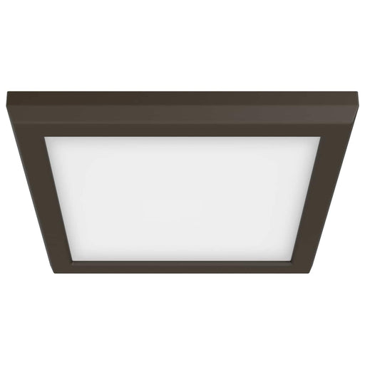 Flush Mount Nuvo 62-1716 Blink Pro - 11W - 7in - LED Fixture - CCT Selectable - Square Shape - Bronze Finish - 120V Nuvo