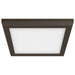 Flush Mount Nuvo 62-1716 Blink Pro - 11W - 7in - LED Fixture - CCT Selectable - Square Shape - Bronze Finish - 120V Nuvo