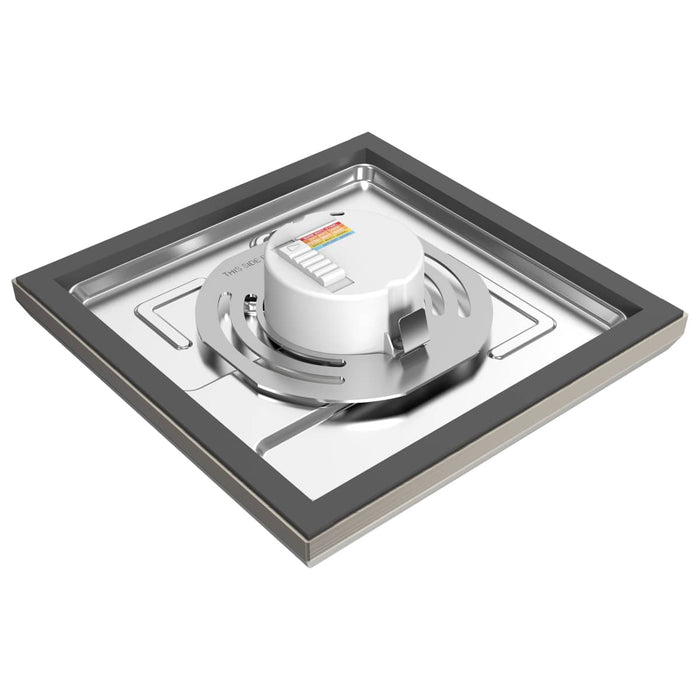Flush Mount Nuvo 62-1717 Blink Pro - 11W - 7in - LED Fixture - CCT Selectable - Square Shape - Brushed Nickel Finish - 120V Nuvo