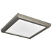 Flush Mount Nuvo 62-1717 Blink Pro - 11W - 7in - LED Fixture - CCT Selectable - Square Shape - Brushed Nickel Finish - 120V Nuvo