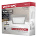 Flush Mount Nuvo 62-1717 Blink Pro - 11W - 7in - LED Fixture - CCT Selectable - Square Shape - Brushed Nickel Finish - 120V Nuvo