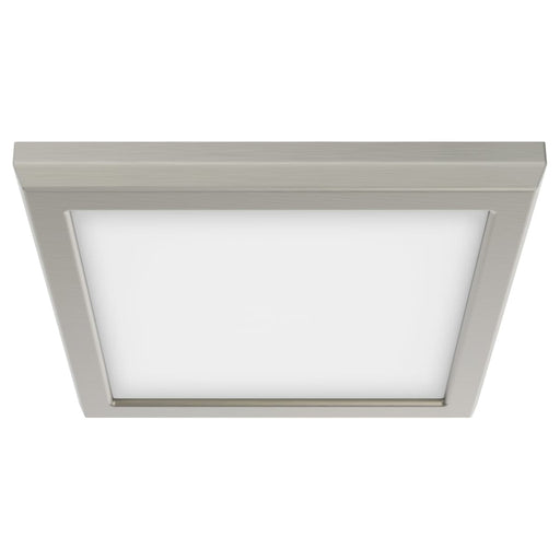 Flush Mount Nuvo 62-1717 Blink Pro - 11W - 7in - LED Fixture - CCT Selectable - Square Shape - Brushed Nickel Finish - 120V Nuvo