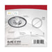 Flush Mount Nuvo 62-1720 Blink Pro - 13W - 9in - LED Fixture - CCT Selectable - Round Shape: White Finish - 120V Nuvo
