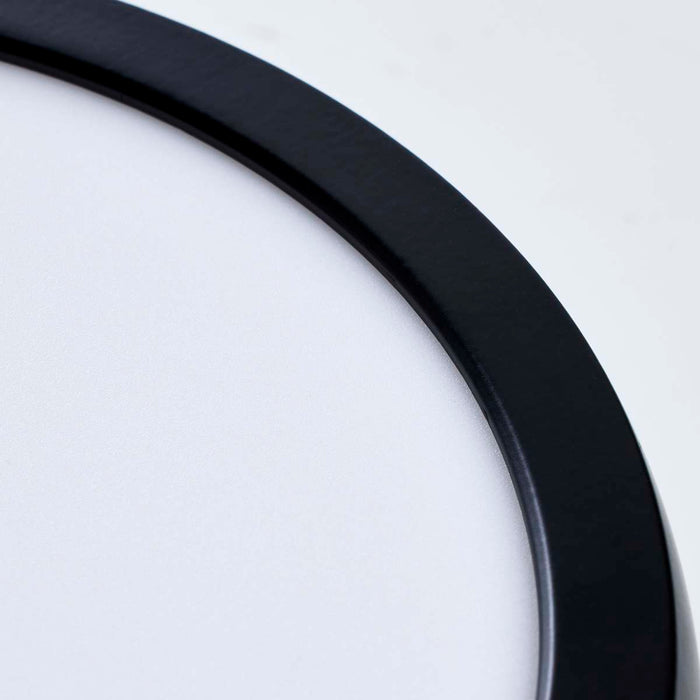 Flush Mount Nuvo 62-1721 Blink Pro - 13W - 9in - LED Fixture - CCT Selectable - Round Shape - Black Finish - 120V Nuvo