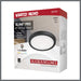 Flush Mount Nuvo 62-1721 Blink Pro - 13W - 9in - LED Fixture - CCT Selectable - Round Shape - Black Finish - 120V Nuvo