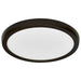 Flush Mount Nuvo 62-1722 Blink Pro - 13W - 9in - LED Fixture - CCT Selectable - Round Shape - Bronze Finish - 120V Nuvo