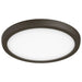 Flush Mount Nuvo 62-1722 Blink Pro - 13W - 9in - LED Fixture - CCT Selectable - Round Shape - Bronze Finish - 120V Nuvo