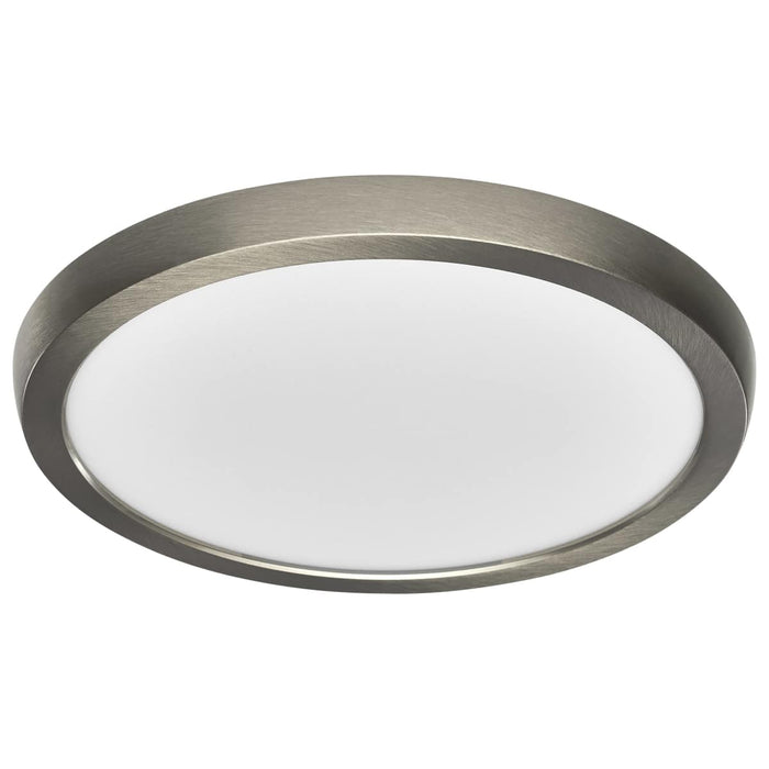 Flush Mount Nuvo 62-1723 Blink Pro - 13W - 9in - LED Fixture - CCT Selectable - Round Shape - Brushed Nickel Finish - 120V Nuvo