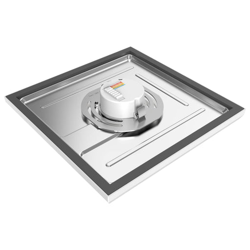 Flush Mount Nuvo 62-1724 Blink Pro - 13W - 9in - LED Fixture - CCT Selectable - Square Shape - White Finish - 120V Nuvo