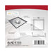 Flush Mount Nuvo 62-1724 Blink Pro - 13W - 9in - LED Fixture - CCT Selectable - Square Shape - White Finish - 120V Nuvo