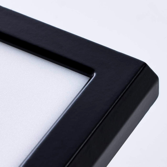Flush Mount Nuvo 62-1725 Blink Pro - 13W - 9in - LED Fixture - CCT Selectable - Square Shape - Black Finish - 120V Nuvo