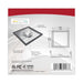 Flush Mount Nuvo 62-1725 Blink Pro - 13W - 9in - LED Fixture - CCT Selectable - Square Shape - Black Finish - 120V Nuvo