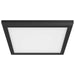 Flush Mount Nuvo 62-1725 Blink Pro - 13W - 9in - LED Fixture - CCT Selectable - Square Shape - Black Finish - 120V Nuvo