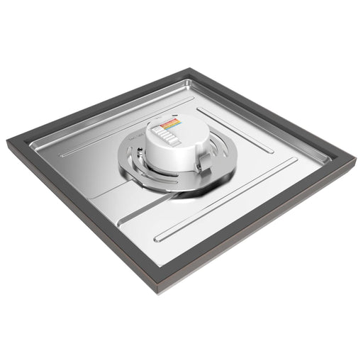 Flush Mount Nuvo 62-1726 Blink Pro - 13W - 9in - LED Fixture - CCT Selectable - Square Shape - Bronze Finish - 120V Nuvo