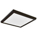 Flush Mount Nuvo 62-1726 Blink Pro - 13W - 9in - LED Fixture - CCT Selectable - Square Shape - Bronze Finish - 120V Nuvo