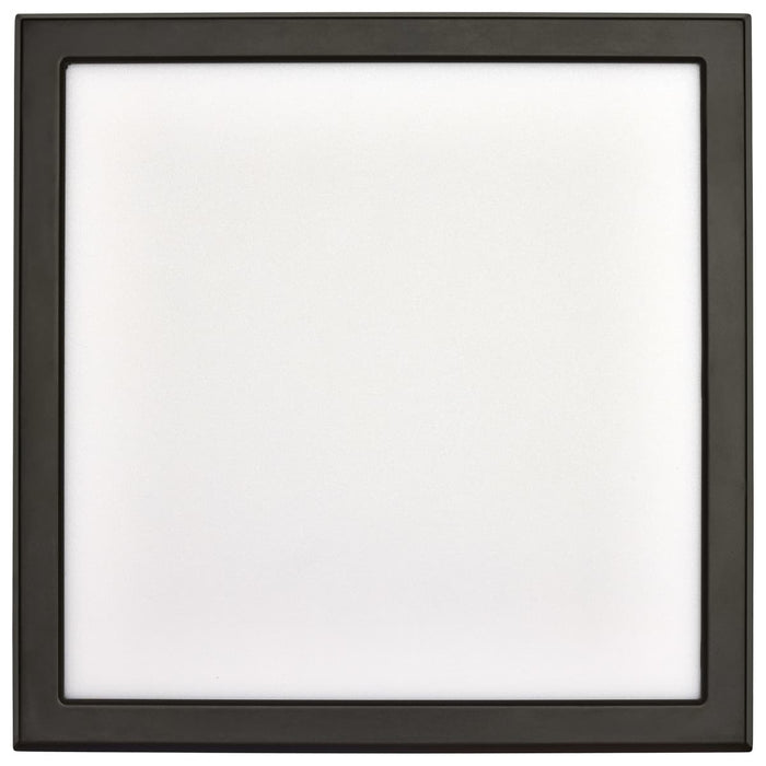 Flush Mount Nuvo 62-1726 Blink Pro - 13W - 9in - LED Fixture - CCT Selectable - Square Shape - Bronze Finish - 120V Nuvo