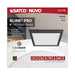 Flush Mount Nuvo 62-1726 Blink Pro - 13W - 9in - LED Fixture - CCT Selectable - Square Shape - Bronze Finish - 120V Nuvo