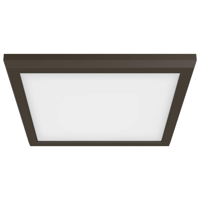 Flush Mount Nuvo 62-1726 Blink Pro - 13W - 9in - LED Fixture - CCT Selectable - Square Shape - Bronze Finish - 120V Nuvo