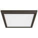 Flush Mount Nuvo 62-1726 Blink Pro - 13W - 9in - LED Fixture - CCT Selectable - Square Shape - Bronze Finish - 120V Nuvo
