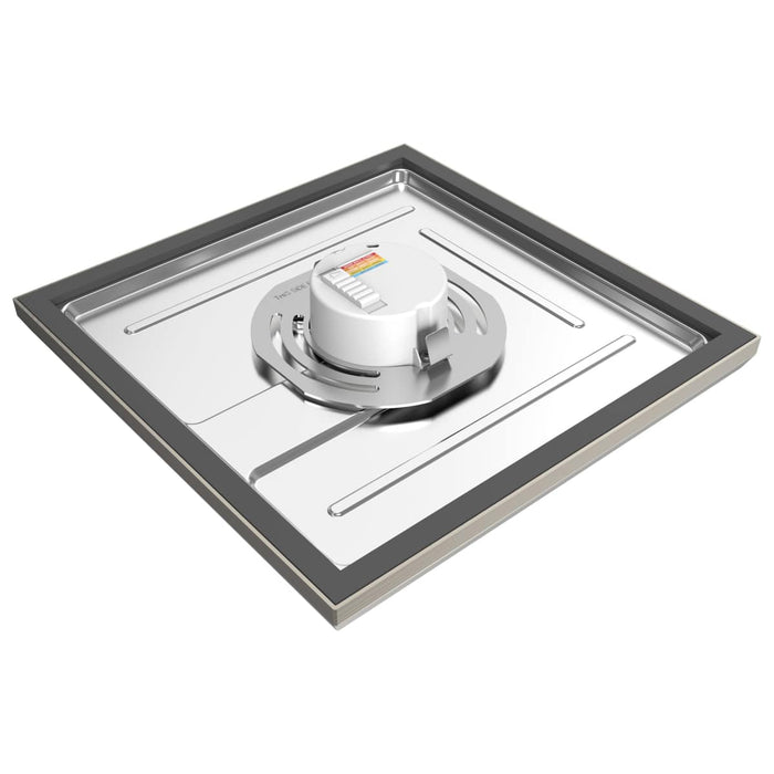 Flush Mount Nuvo 62-1727 Blink Pro - 13W - 9in - LED Fixture - CCT Selectable - Square Shape - Brushed Nickel Finish - 120V Nuvo