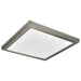 Flush Mount Nuvo 62-1727 Blink Pro - 13W - 9in - LED Fixture - CCT Selectable - Square Shape - Brushed Nickel Finish - 120V Nuvo