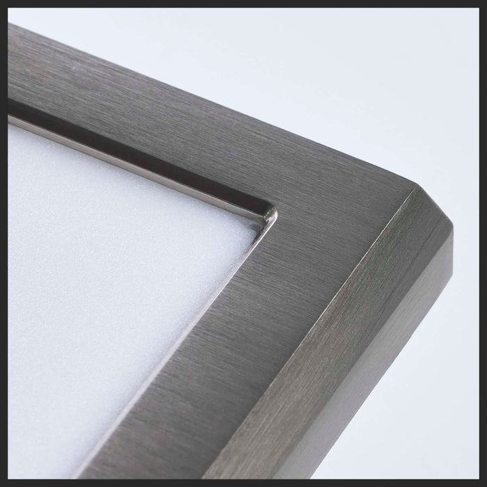 Flush Mount Nuvo 62-1727 Blink Pro - 13W - 9in - LED Fixture - CCT Selectable - Square Shape - Brushed Nickel Finish - 120V Nuvo