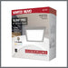 Flush Mount Nuvo 62-1727 Blink Pro - 13W - 9in - LED Fixture - CCT Selectable - Square Shape - Brushed Nickel Finish - 120V Nuvo