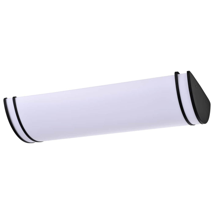 Flush Mount Nuvo 62-1739 Glamour LED 25 inch - Linear Flush Mount Fixture - Black Finish - CCT Selectable 3K/4K/5K Nuvo