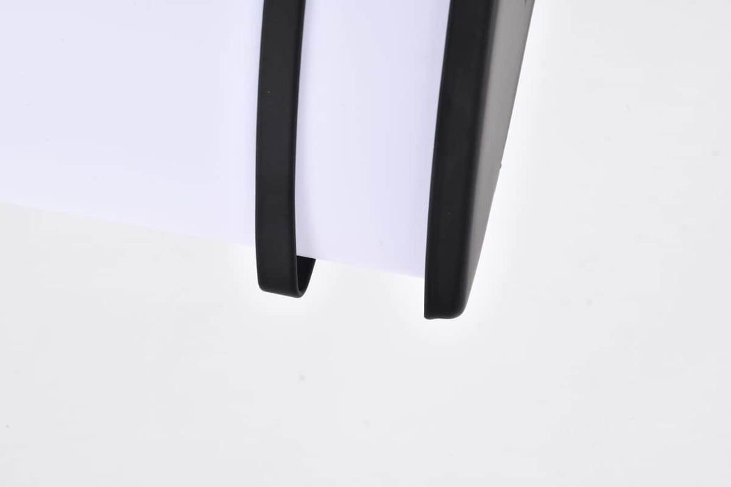 Flush Mount Nuvo 62-1739 Glamour LED 25 inch - Linear Flush Mount Fixture - Black Finish - CCT Selectable 3K/4K/5K Nuvo