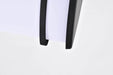 Flush Mount Nuvo 62-1739 Glamour LED 25 inch - Linear Flush Mount Fixture - Black Finish - CCT Selectable 3K/4K/5K Nuvo