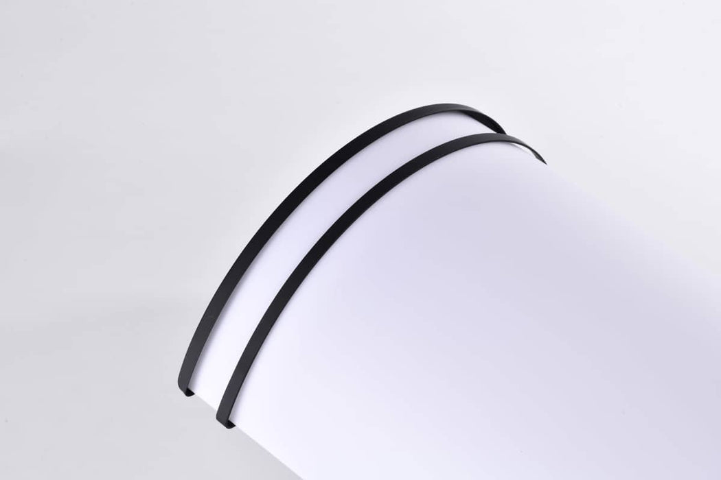 Flush Mount Nuvo 62-1739 Glamour LED 25 inch - Linear Flush Mount Fixture - Black Finish - CCT Selectable 3K/4K/5K Nuvo