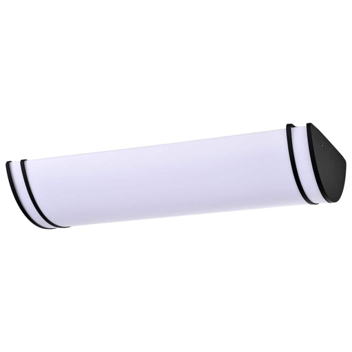 Flush Mount Nuvo 62-1739 Glamour LED 25 inch - Linear Flush Mount Fixture - Black Finish - CCT Selectable 3K/4K/5K Nuvo