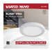 Flush Mount Nuvo 62-1748 BLINK Pro - 11 Watt - 7 Inch LED Fixture - 4000K - Round Shape - White Finish - 120/277 Volts Nuvo