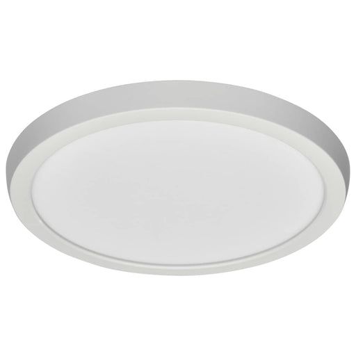 Flush Mount Nuvo 62-1756 BLINK Pro - 13 Watt - 9 Inch LED Fixture - 3000K - Round Shape - White Finish - 120/277 Volts Nuvo