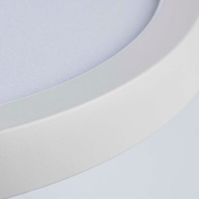 Flush Mount Nuvo 62-1758 BLINK Pro - 13 Watt - 9 Inch LED Fixture - 4000K - Round Shape - White Finish - 120/277 Volts Nuvo