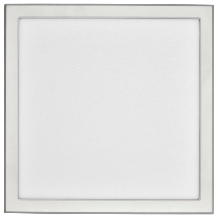 Flush Mount Nuvo 62-1759 BLINK Pro - 13 Watt - 9 Inch LED Fixture - 4000K - Square Shape - White Finish - 120/277 Volts Nuvo