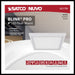 Flush Mount Nuvo 62-1759 BLINK Pro - 13 Watt - 9 Inch LED Fixture - 4000K - Square Shape - White Finish - 120/277 Volts Nuvo