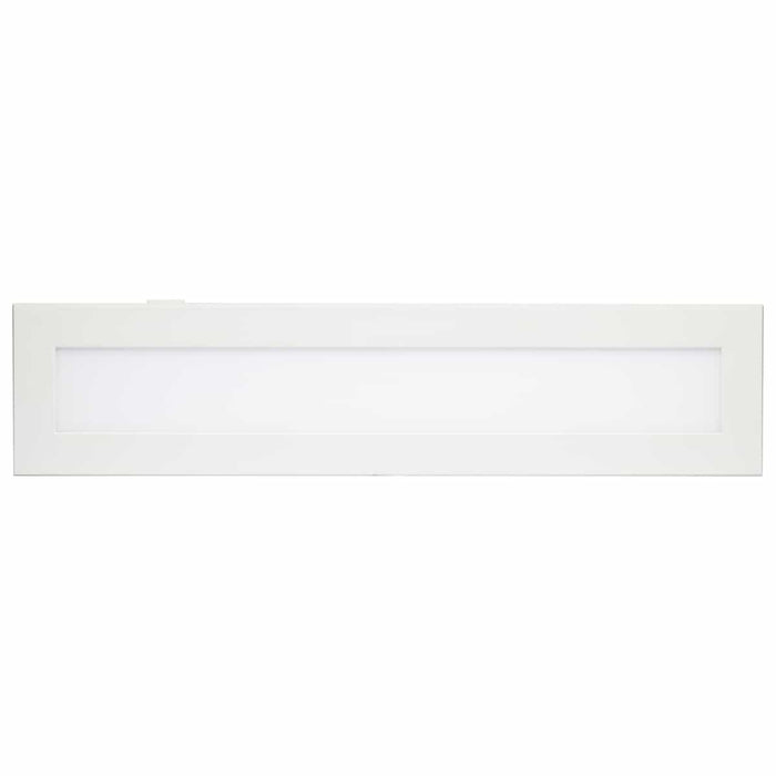 Surface Mount Nuvo 62-1770 Blink Pro Plus - 24 Watt - 5.5 in. x 24 in - Surface Mount LED - CCT Selectable - 90 CRI - White Finish - 120/277 Volt - Rectangular Shape Nuvo