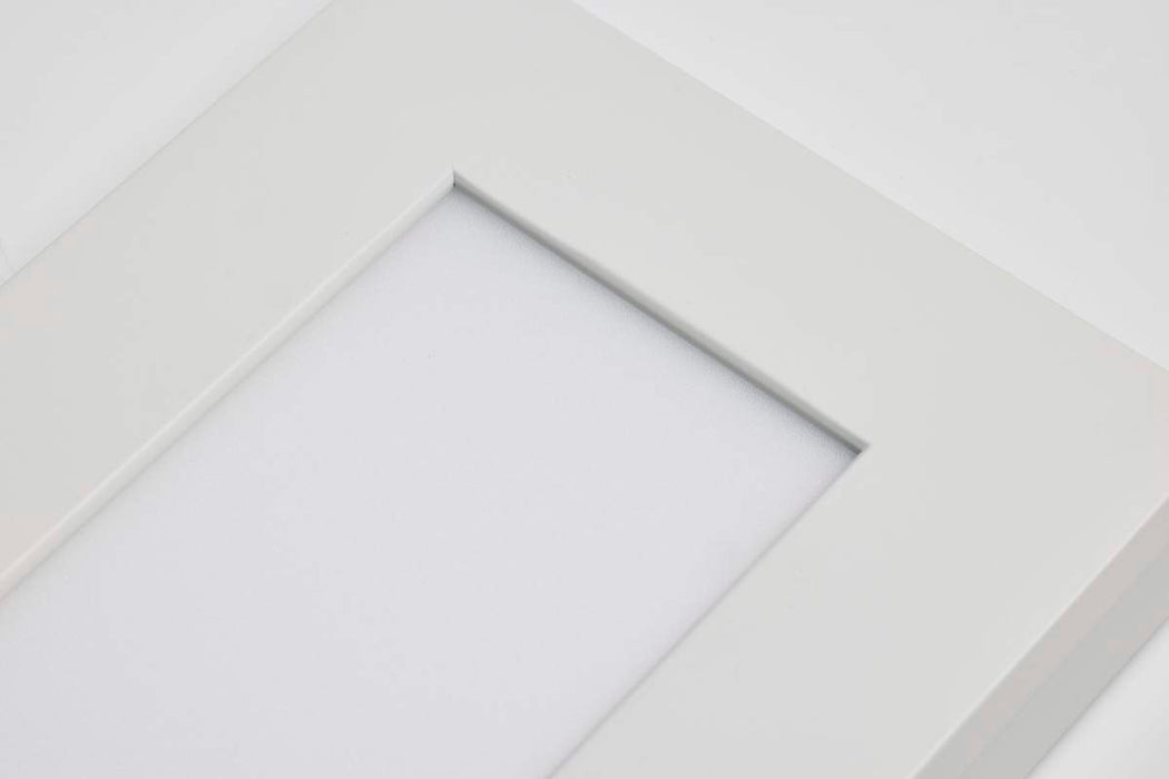 Surface Mount Nuvo 62-1770 Blink Pro Plus - 24 Watt - 5.5 in. x 24 in - Surface Mount LED - CCT Selectable - 90 CRI - White Finish - 120/277 Volt - Rectangular Shape Nuvo