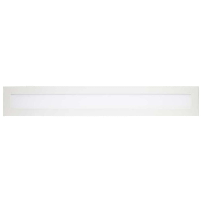 Surface Mount Nuvo 62-1771 Blink Pro Plus - 32 Watt - 5.5 in. x 36 in. - Surface Mount LED - CCT Selectable - 90 CRI - White Finish - 120/277 Volt - Rectangular Shape Nuvo
