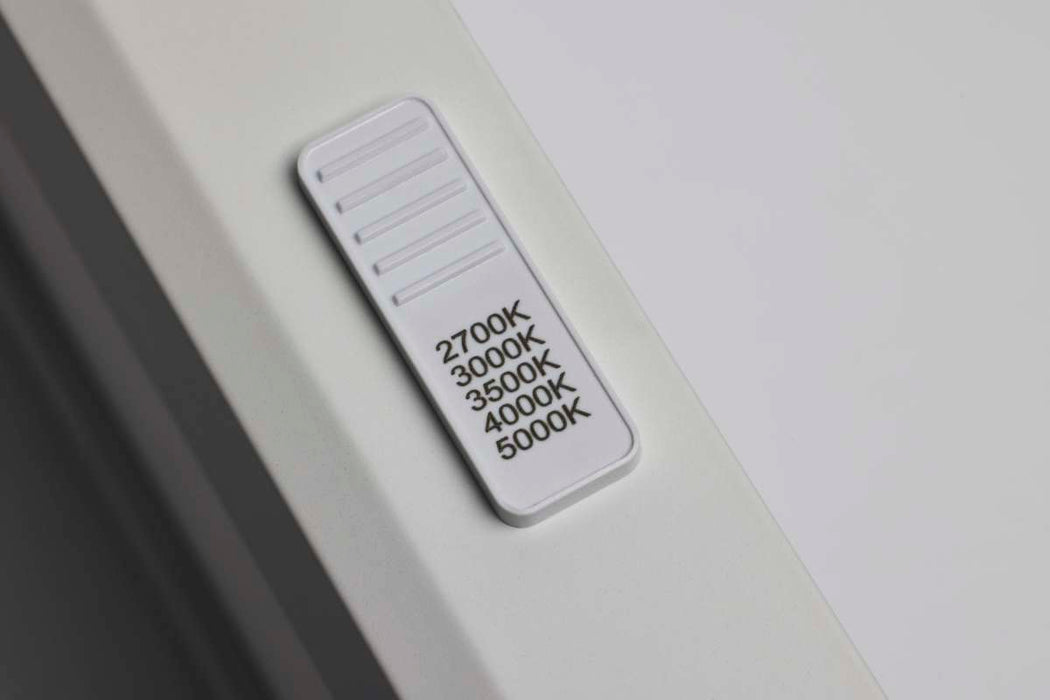 Surface Mount Nuvo 62-1771 Blink Pro Plus - 32 Watt - 5.5 in. x 36 in. - Surface Mount LED - CCT Selectable - 90 CRI - White Finish - 120/277 Volt - Rectangular Shape Nuvo